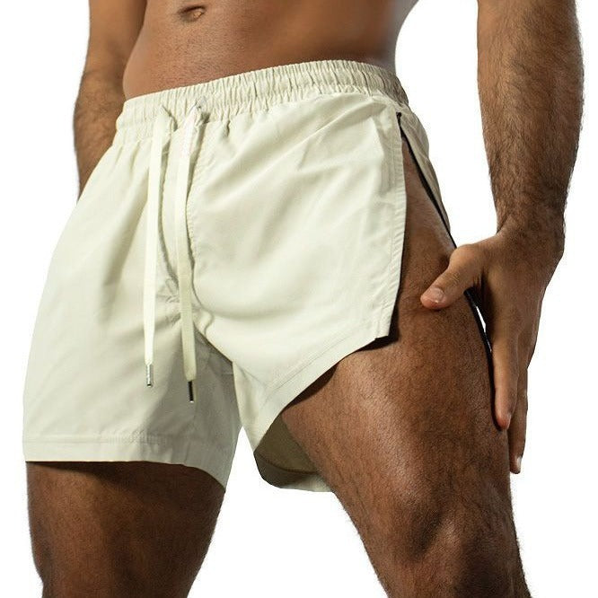 Zippered Running Shorts