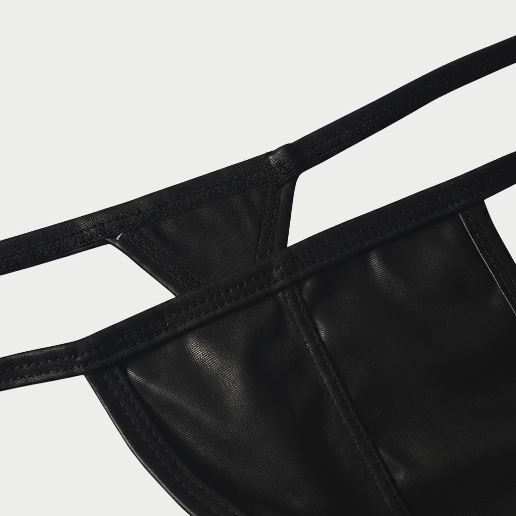 Leather Thong G-String