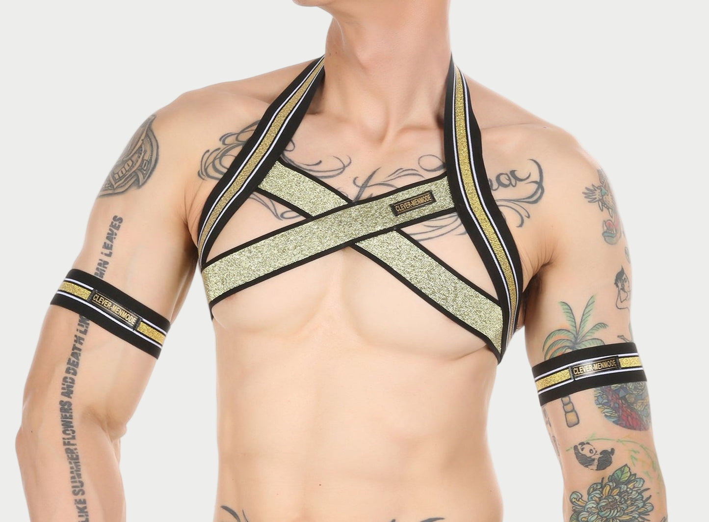 Gold Glitter Harness