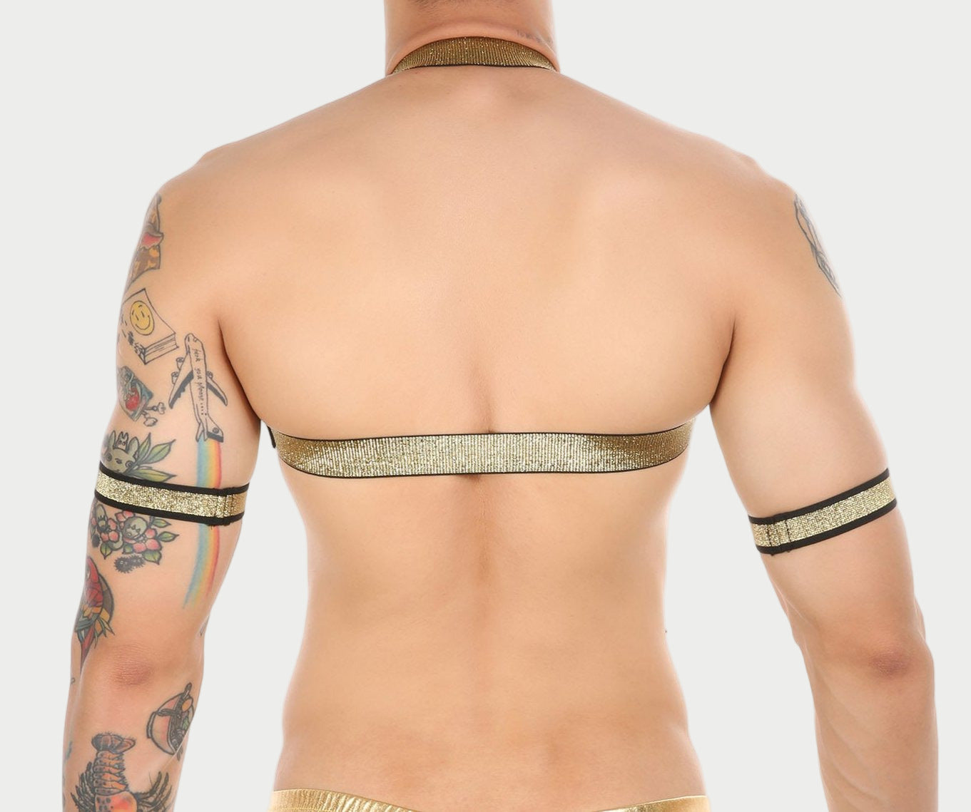 Gold Glitter Harness