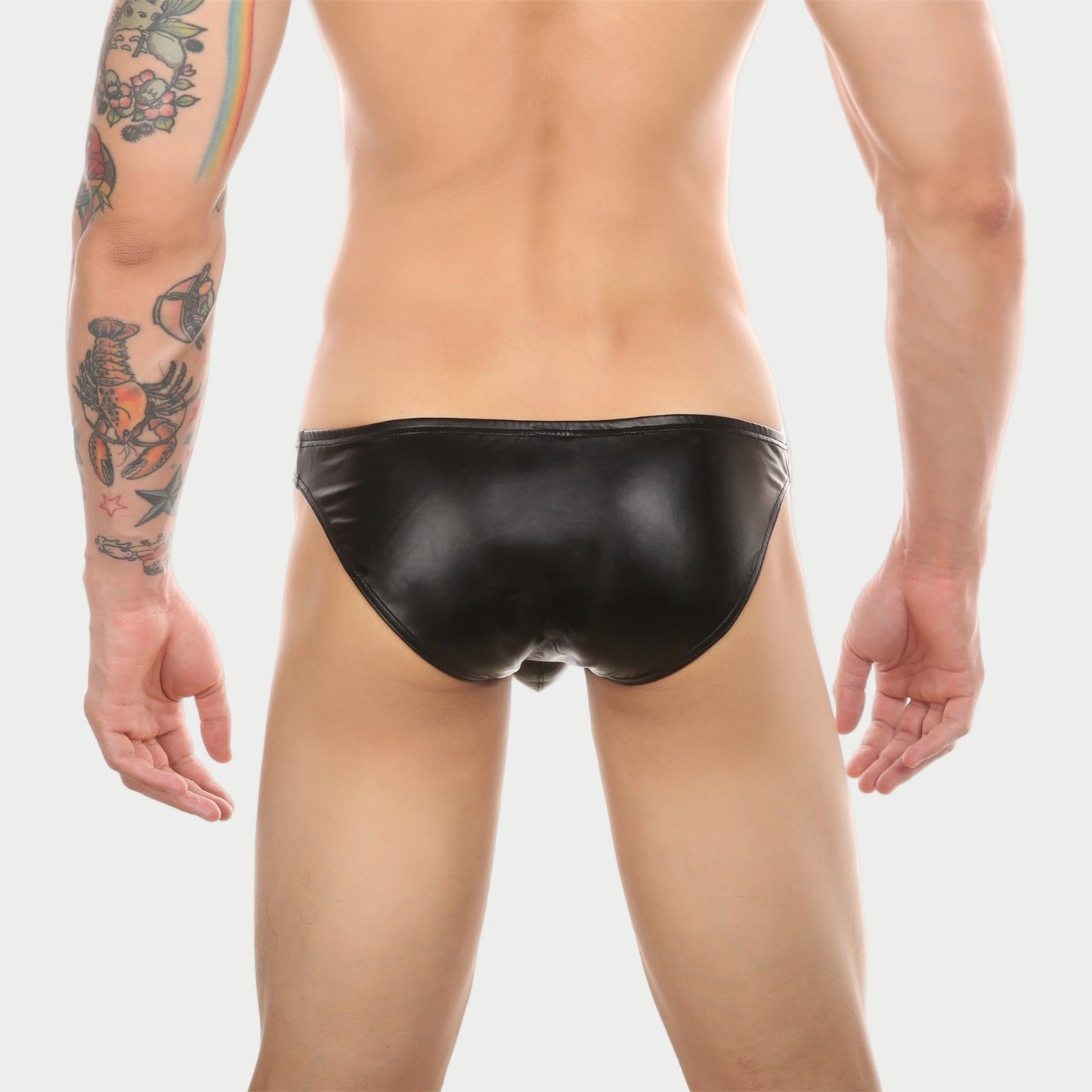Patent Leather Bikini Brief