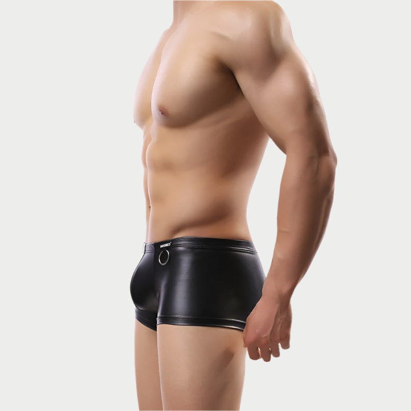 Leather Boxer Briefs
