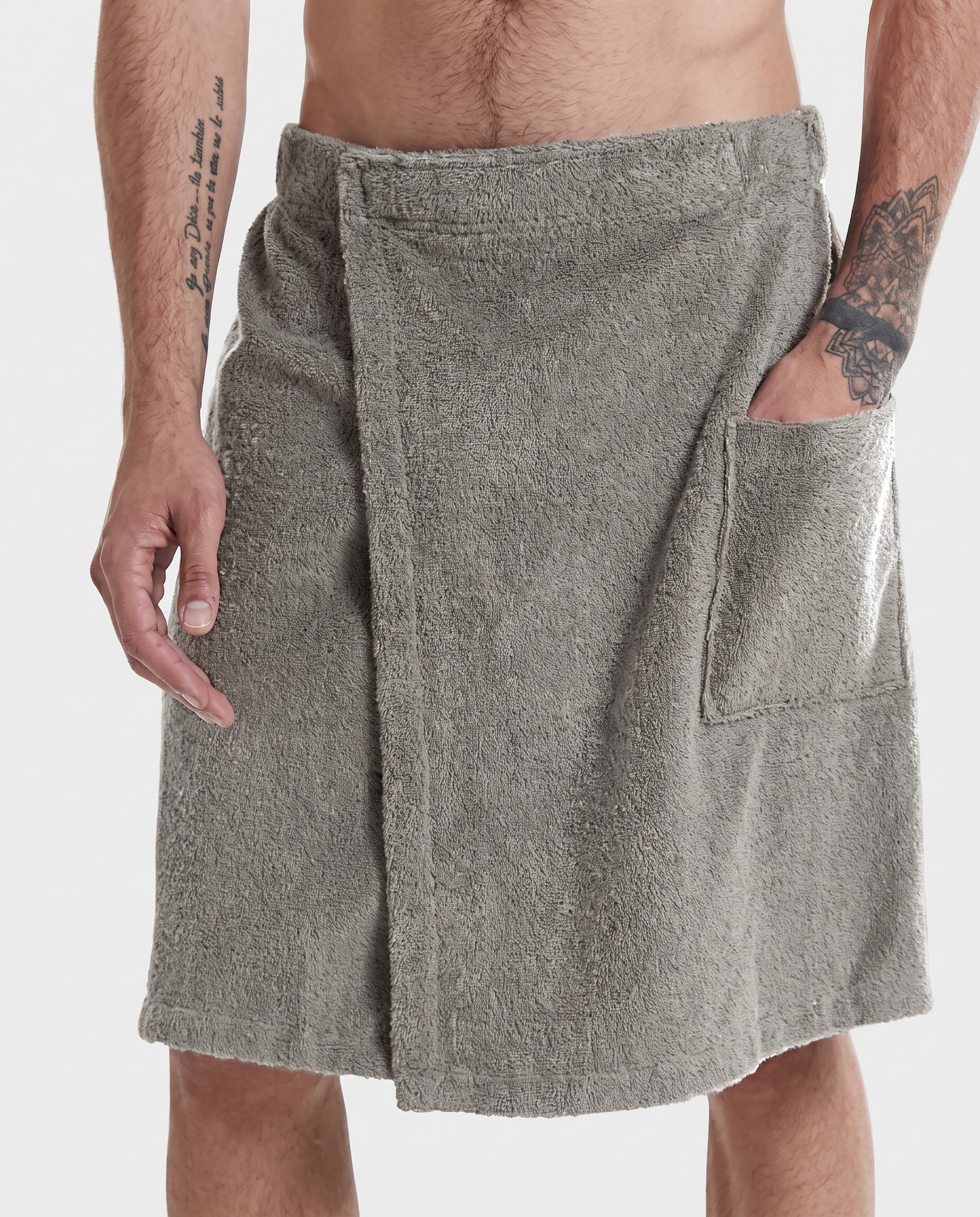 Velcro Bathrobe Towel