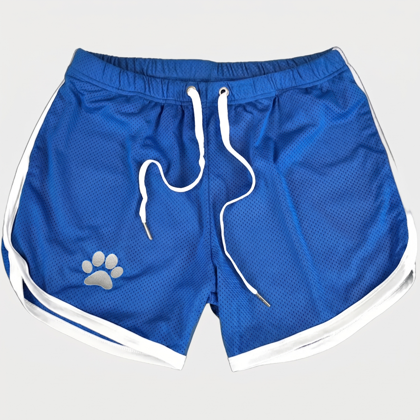 Paw Print Mesh Gym Shorts