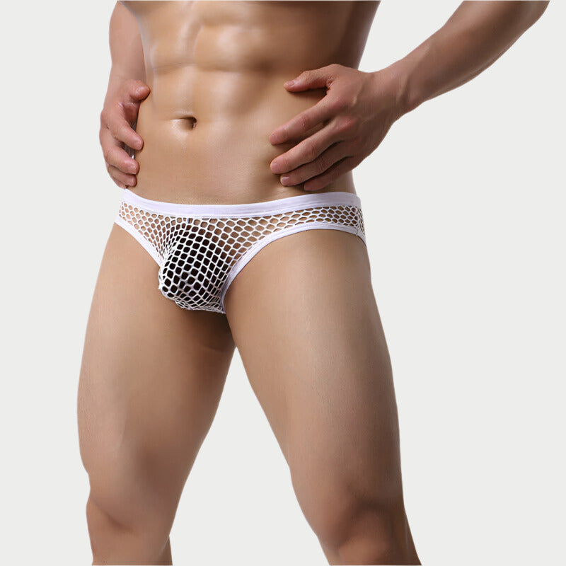 Mesh Fishnet Briefs