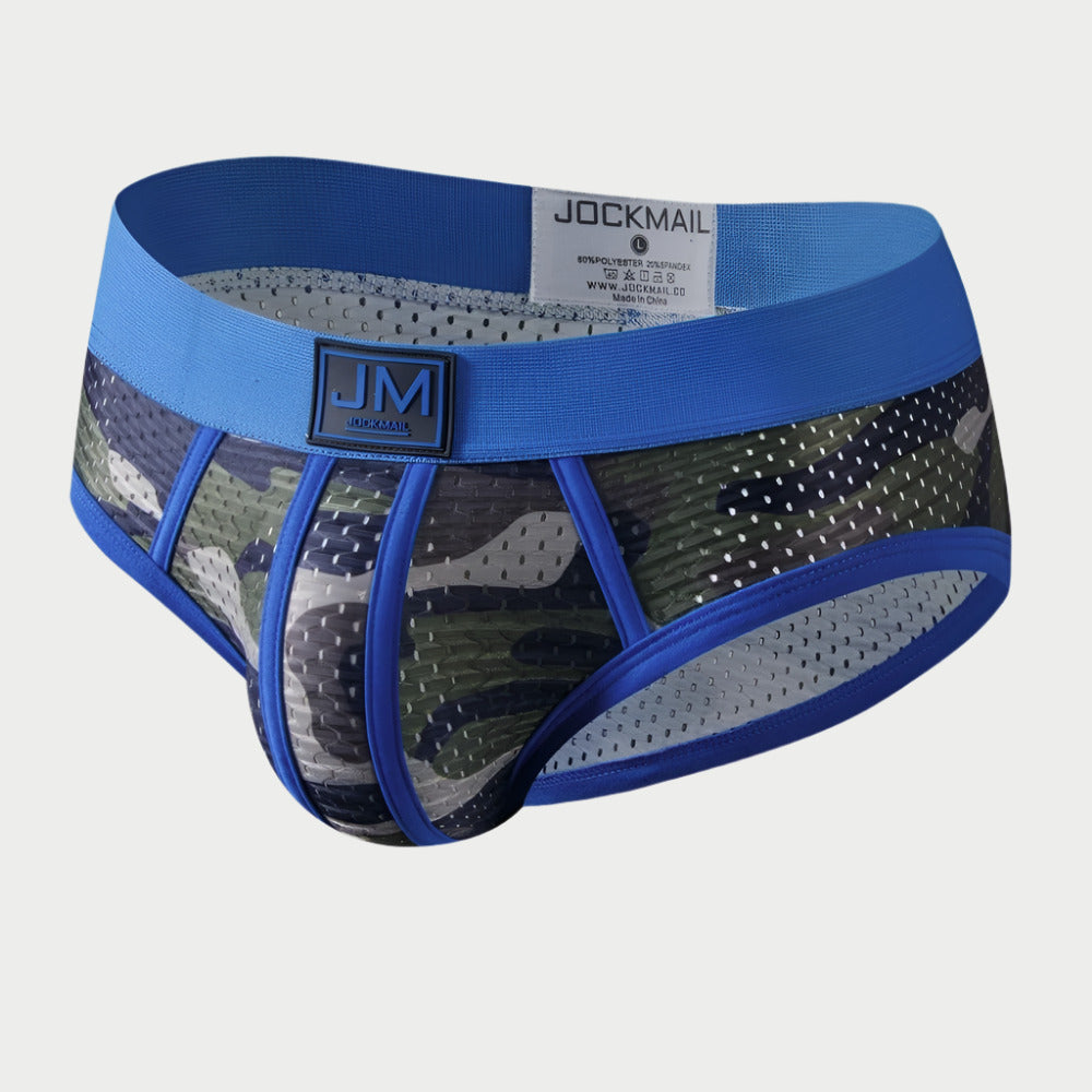 Camo Mesh Briefs