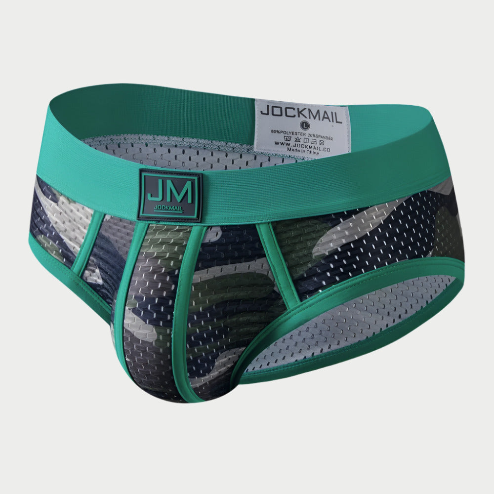 Camo Mesh Briefs