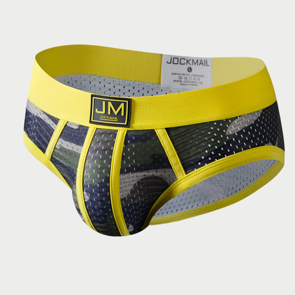 Camo Mesh Briefs