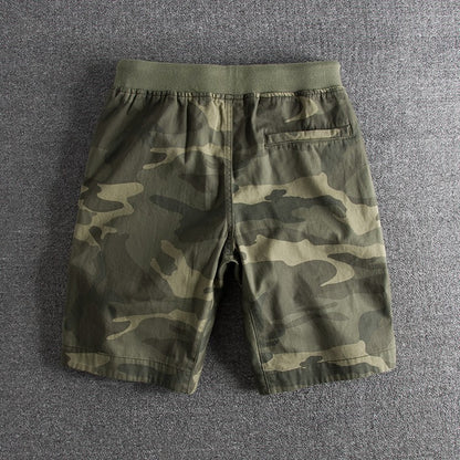 Essentials Cotton Camo Shorts