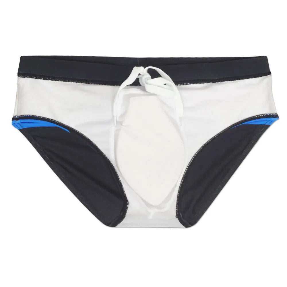 Rainbow Stripe Swim Briefs