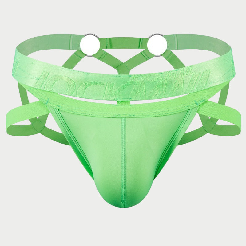 Summer Fluro Harness Thong Jockstrap