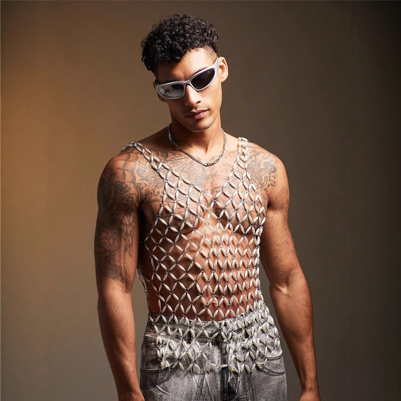 Pearl Scale Chain Tank