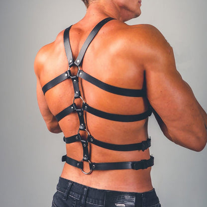 Full Torso Leather Harness