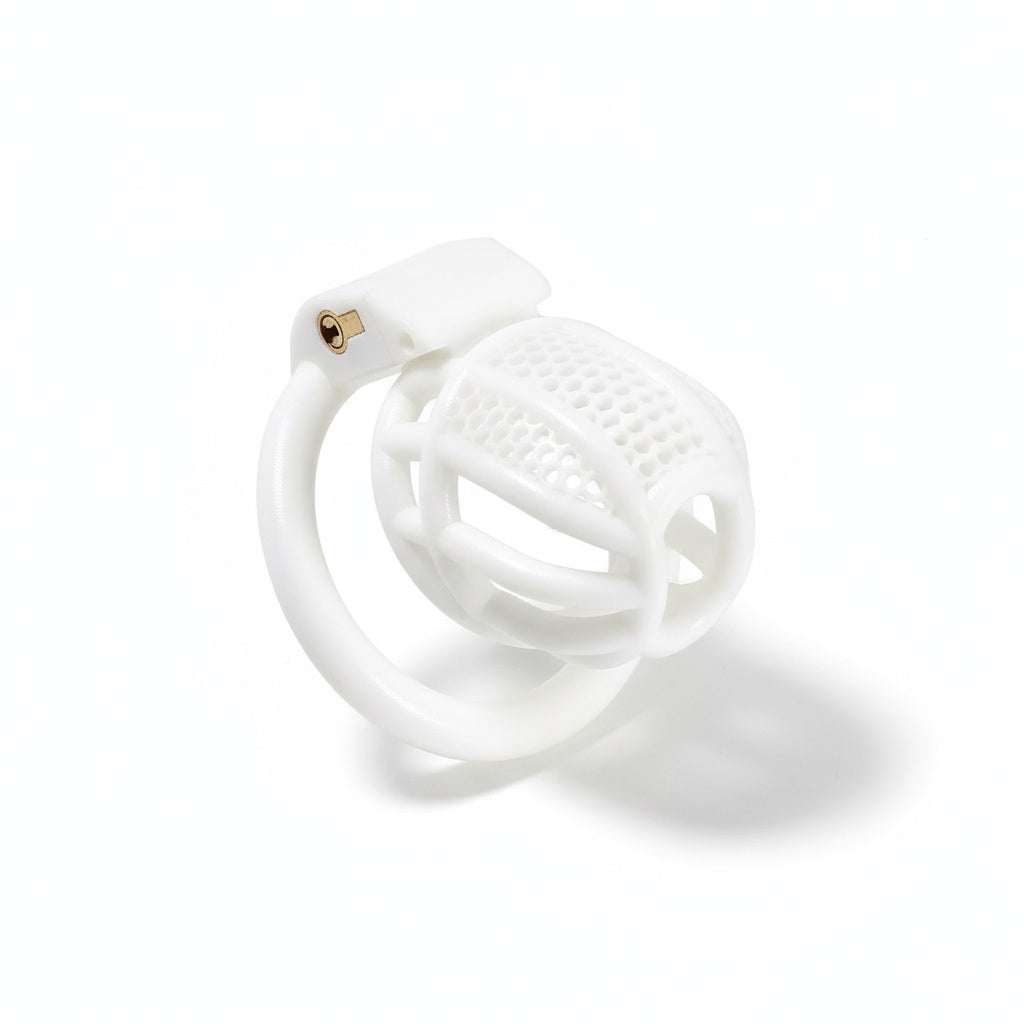 HexMesh Mini Chastity Cage With 4 Ring Sizes