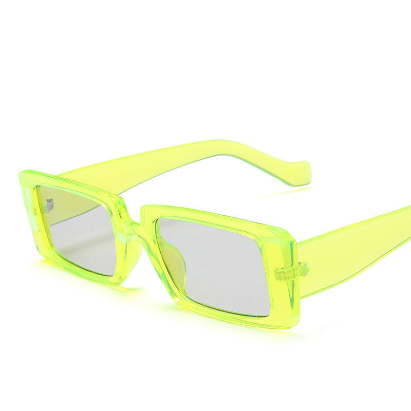 Retro Rectangle Frame Sunglasses