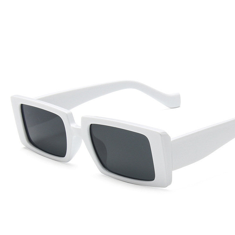 Retro Rectangle Frame Sunglasses