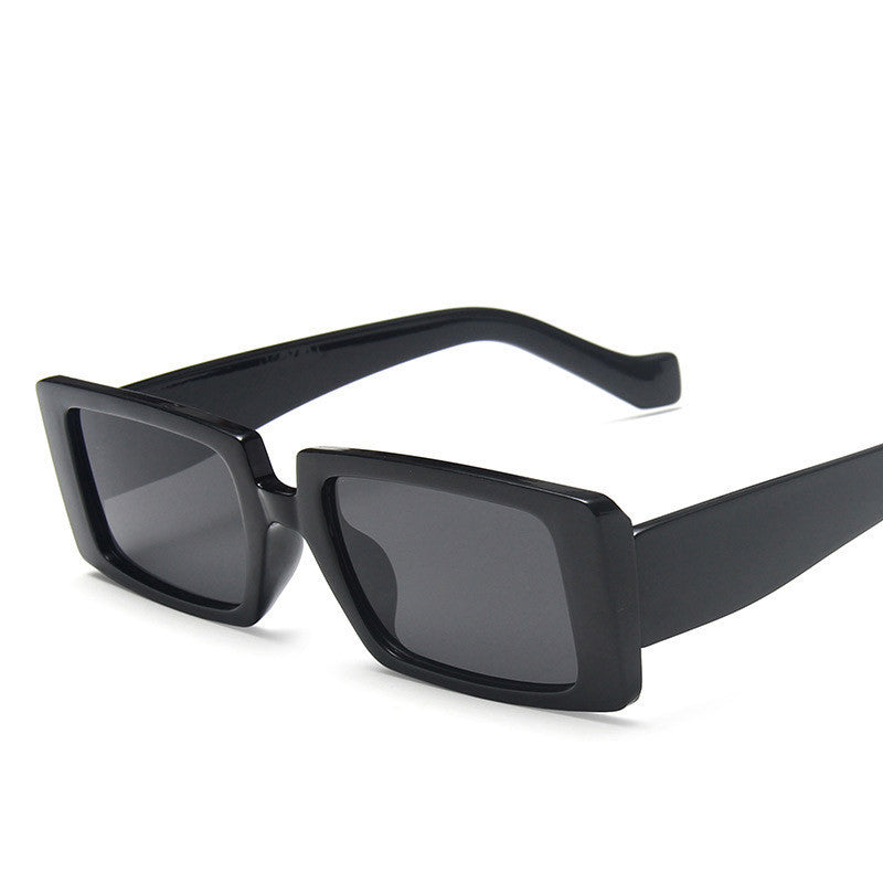 Retro Rectangle Frame Sunglasses