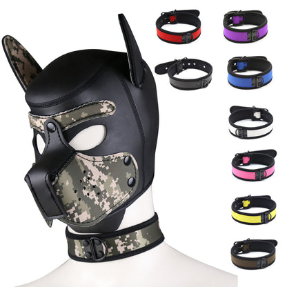 Coloured Adjustable Neck Collar