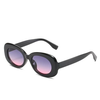 Retro Oval Sunglasses