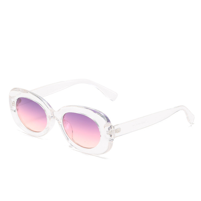 Retro Oval Sunglasses