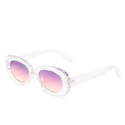 Retro Oval Sunglasses