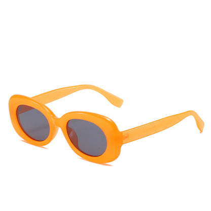 Retro Oval Sunglasses