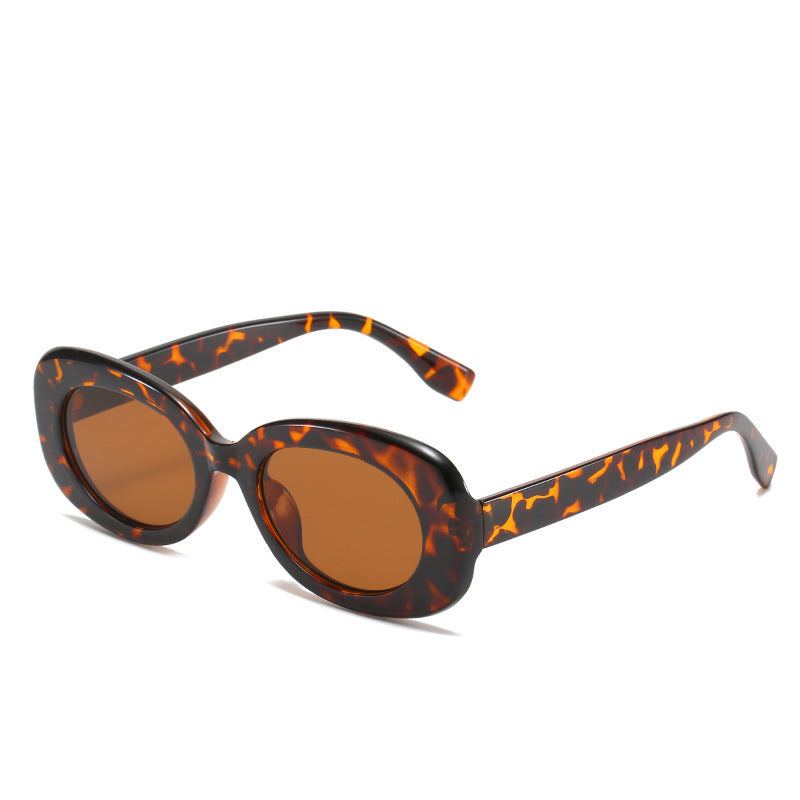 Retro Oval Sunglasses