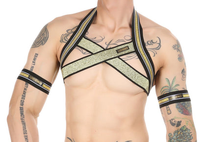 Gold Glitter Harness