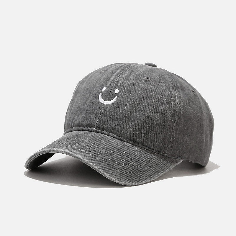 Distressed Smiley Cap