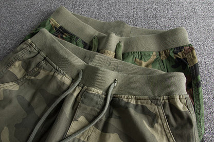 Essentials Cotton Camo Shorts