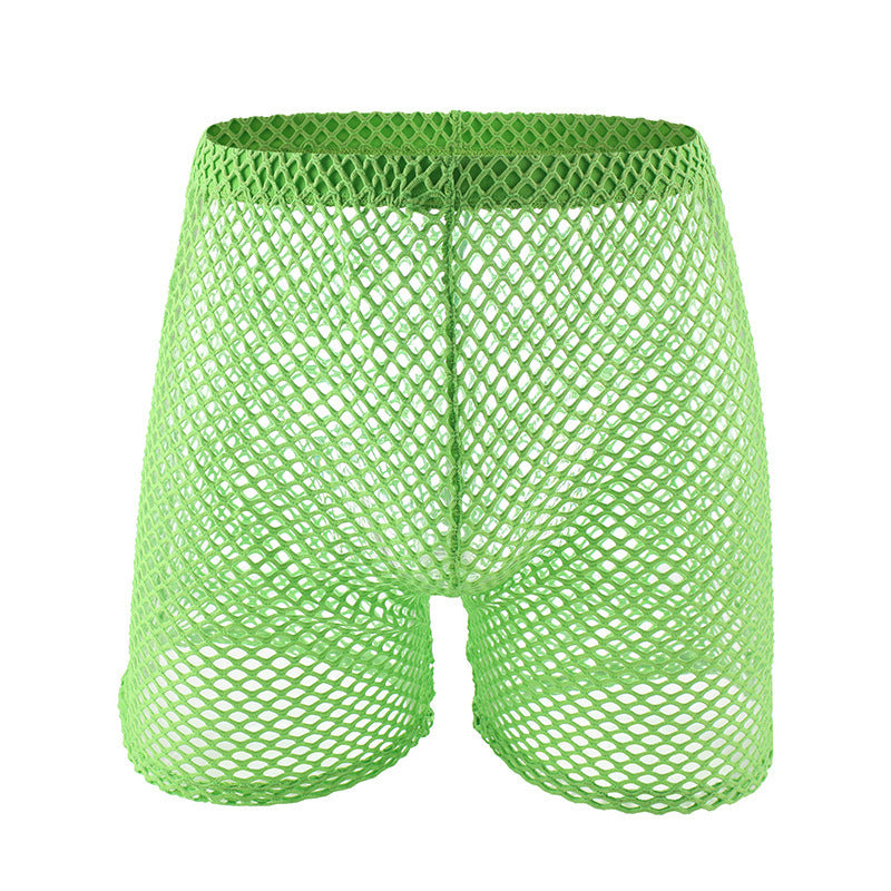 Mesh Fishnet Midway Shorts