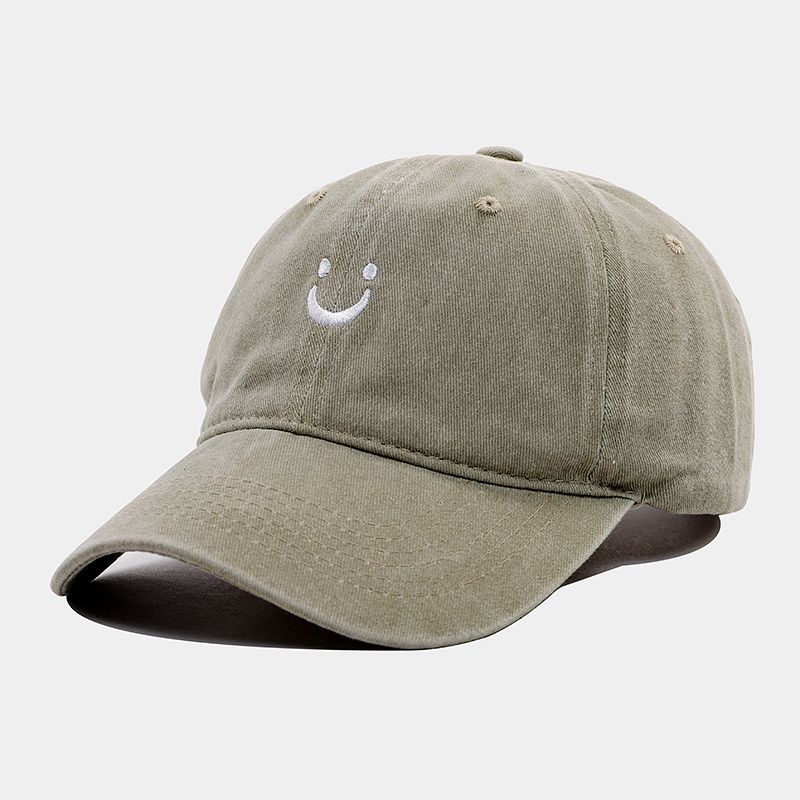 Distressed Smiley Cap