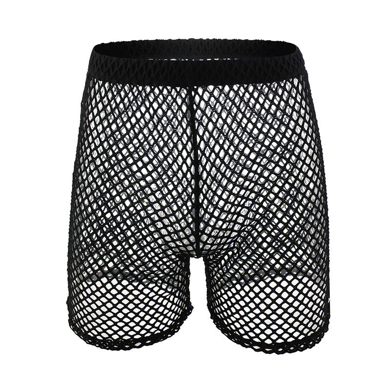 Mesh Fishnet Midway Shorts