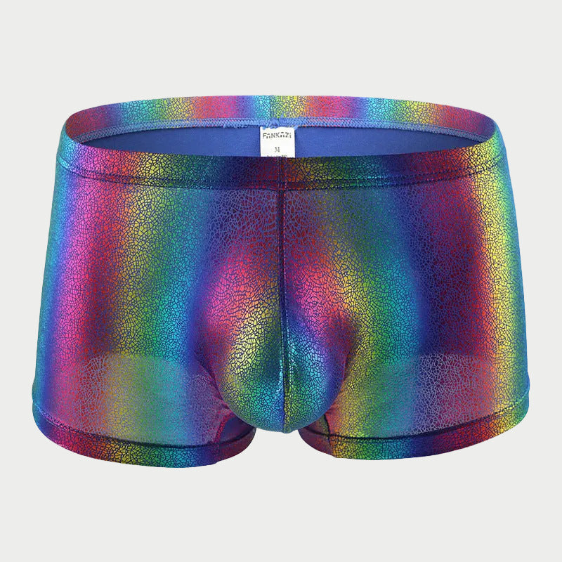 Holographic Rainbow Boxer Briefs