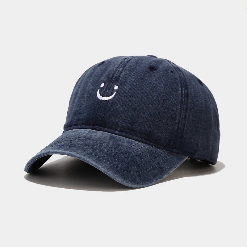 Distressed Smiley Cap