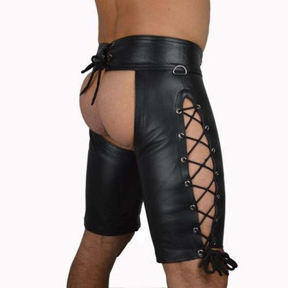 Leather Laced Chaps