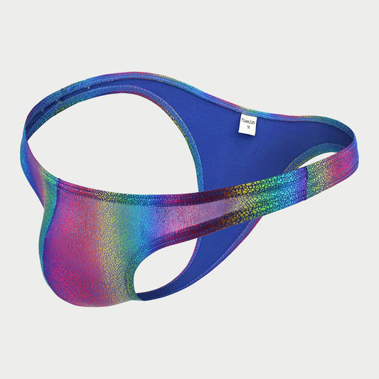 Holographic Rainbow Bikini Brief