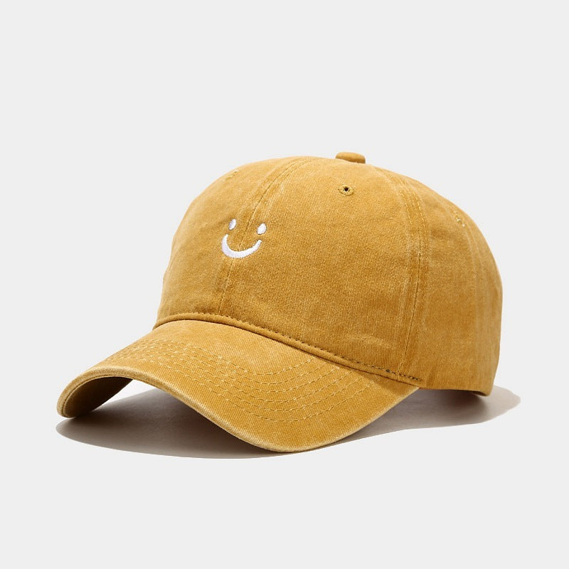 Distressed Smiley Cap