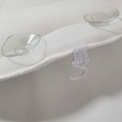 Luxury Spa Bath Pillow with Headrest & Suction Cups