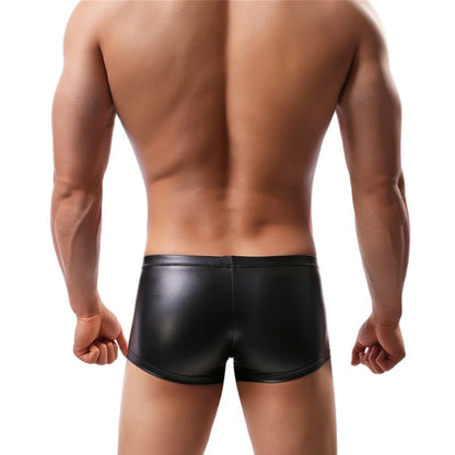 Leather Boxer Briefs