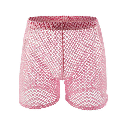 Mesh Fishnet Midway Shorts