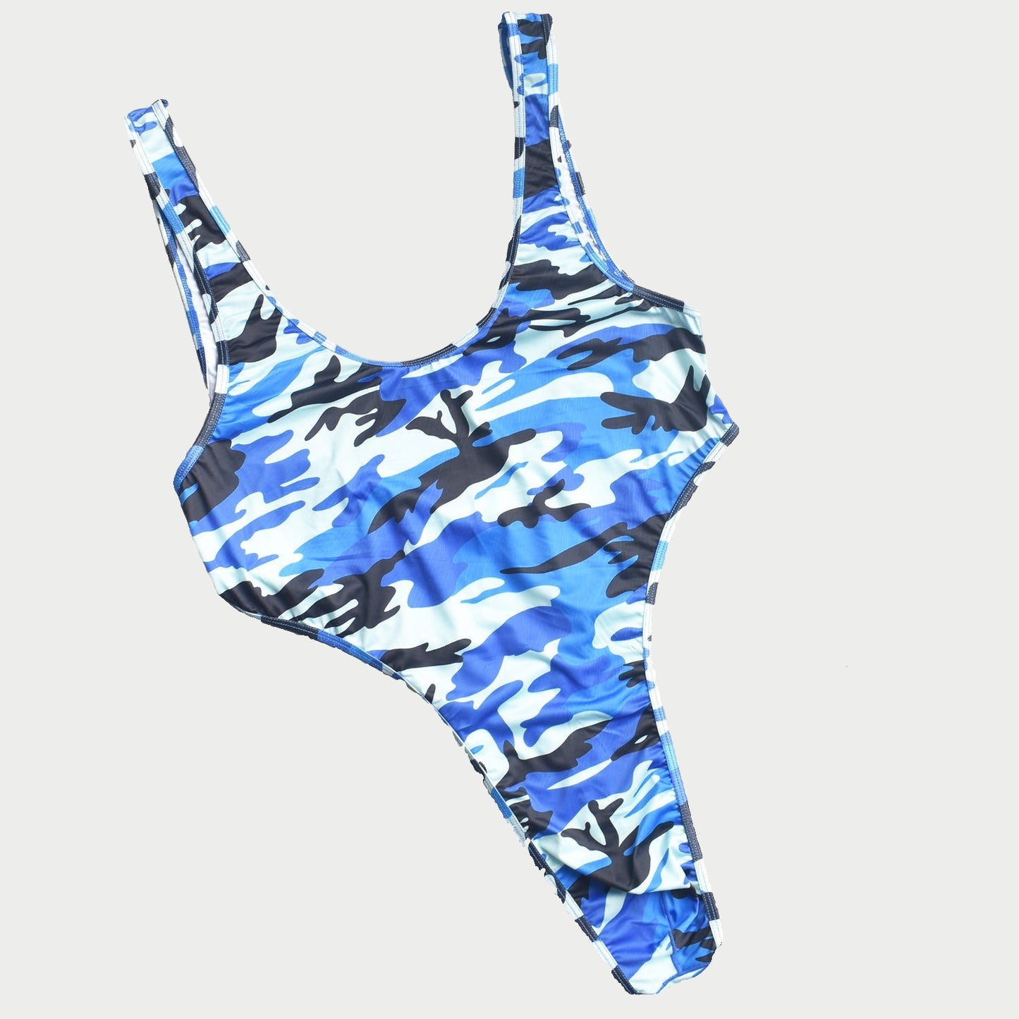 Camo Thong Bodysuit