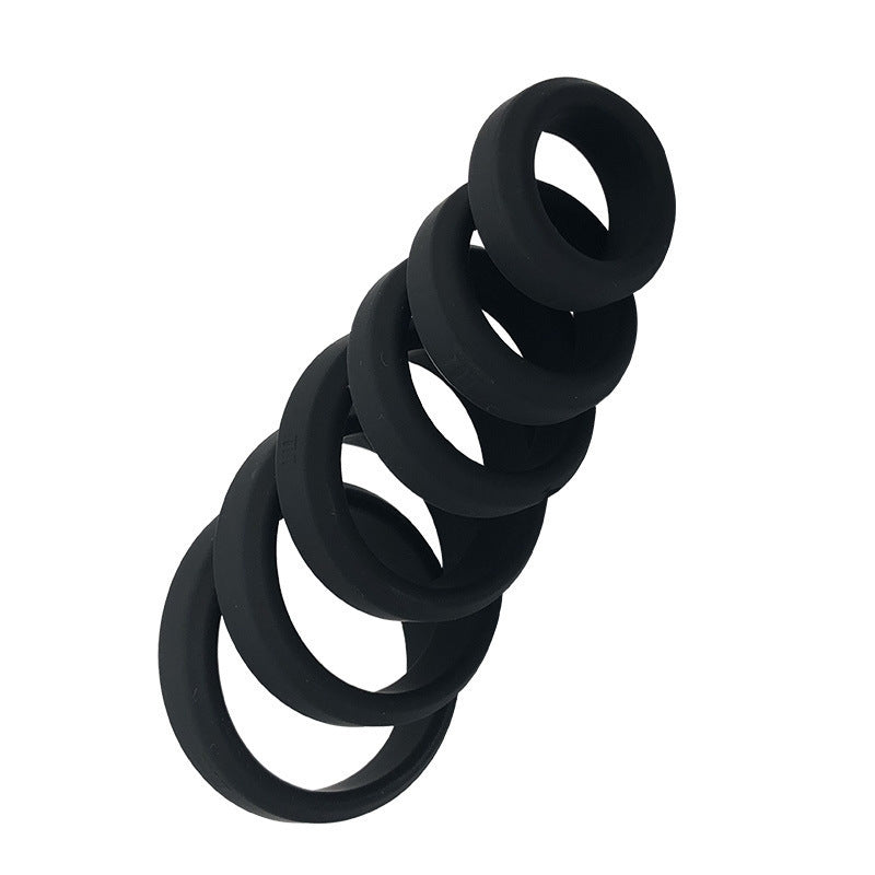 Thick Silicone Horseshoe Cock Ring