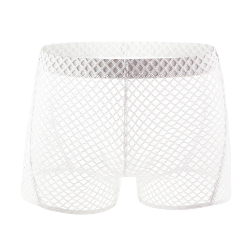 Mesh Fishnet High Shorts