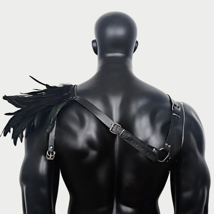 Dark Angel Feather Shoulder Harness