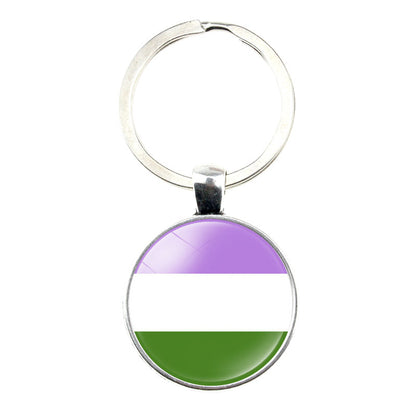 LGBTQ+ Key Chain