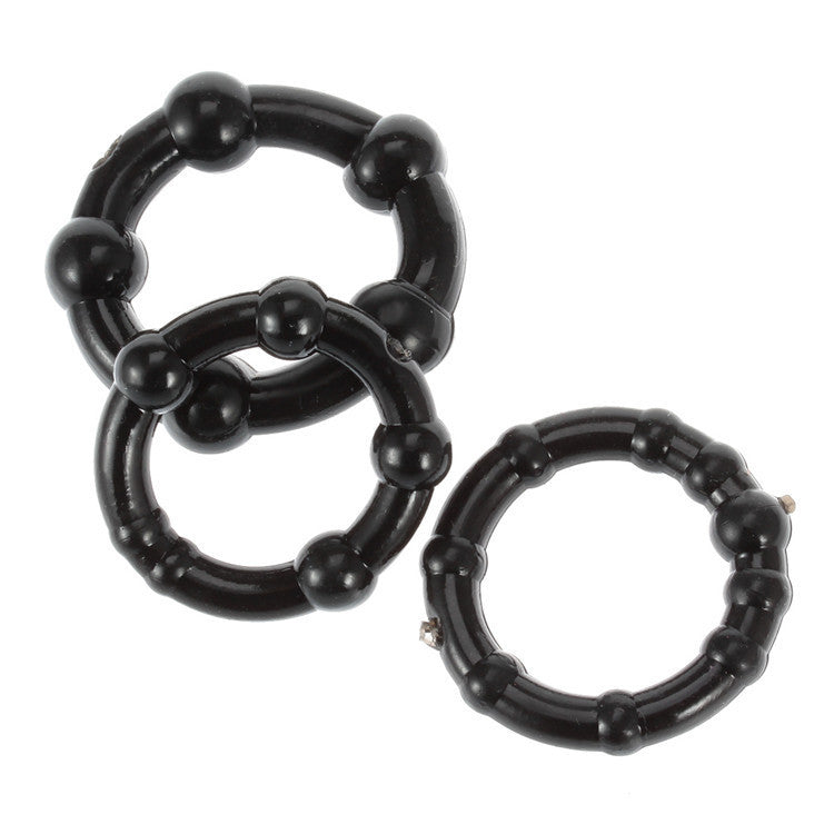 Silicone Cock Rings (3 Pack)