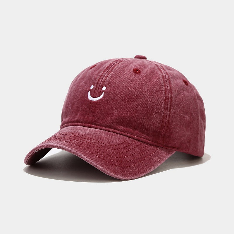 Distressed Smiley Cap