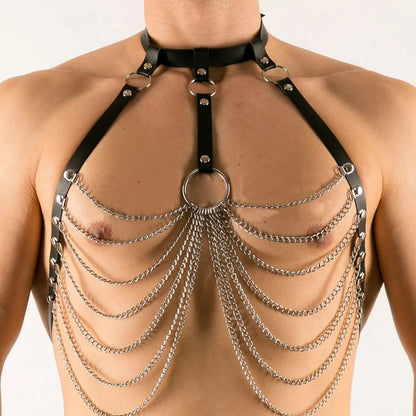 Leather Chain Harness