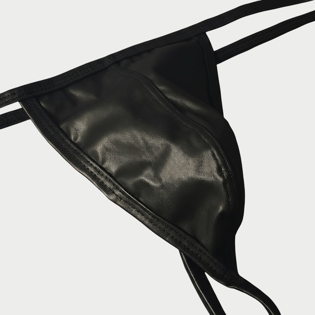 Leather Thong G-String